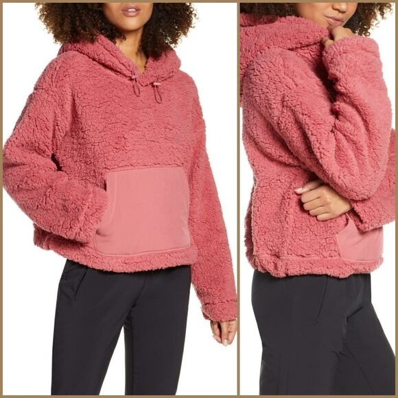 Zella Cassie Faux Fur Hoodie - Picture 1 of 11